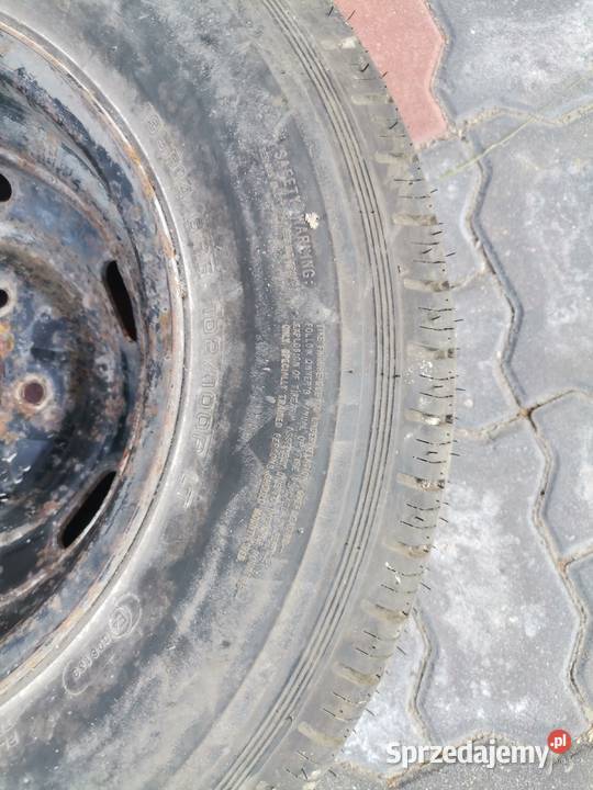 Koło przednie felga opona 195R14C Kia K2500