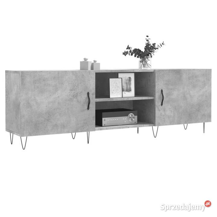 Szafka pod TV szarość betonu 150x30x50 WM829096 RTV mazowieckie