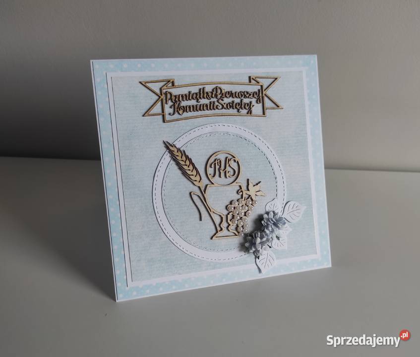 Kartka okolicznościowa ręcznie robiona na łódzkie Łódź