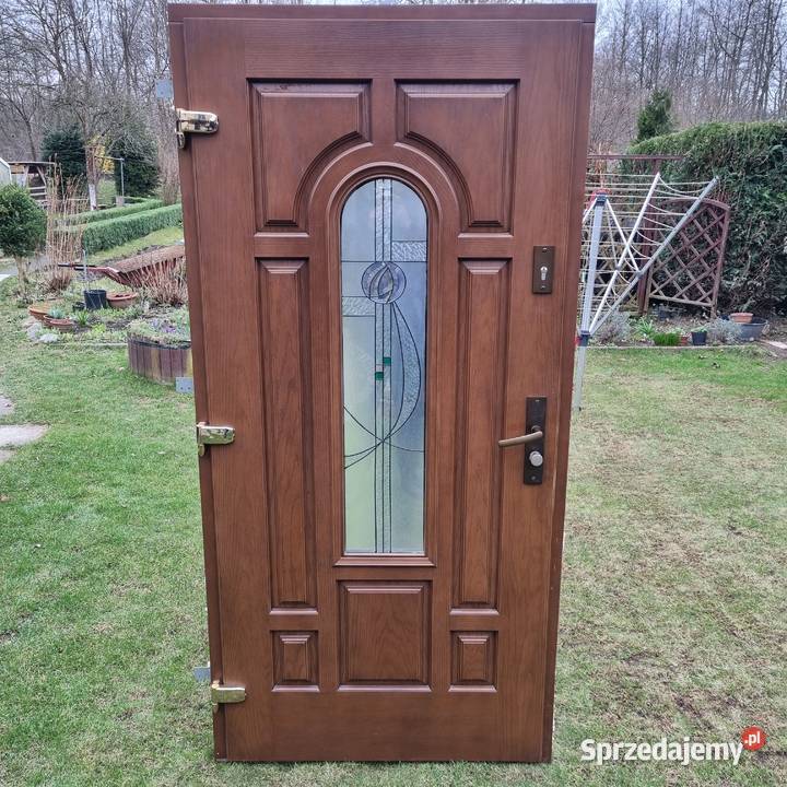 Drzwi Wejściowe Zewnętrzne LEWE Vikking Nowy Świętów