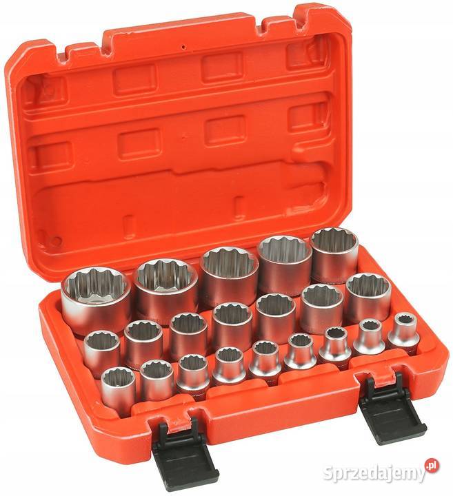 KLUCZE 12 NASADOWE NASADKI SPLINE 12 KĄTNE 836mm Dom i Ogród Chmielnik