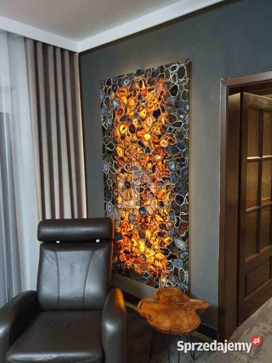 Luksusowa płyta dekoracyjna Agat Black STONELAND