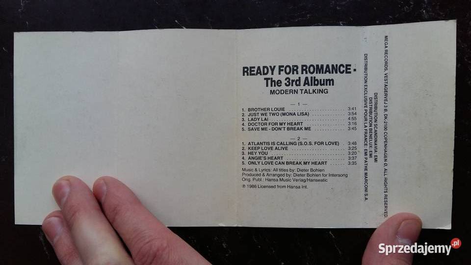 Kaseta magnetofonowa Modern Talking Ready For Siemiatycze