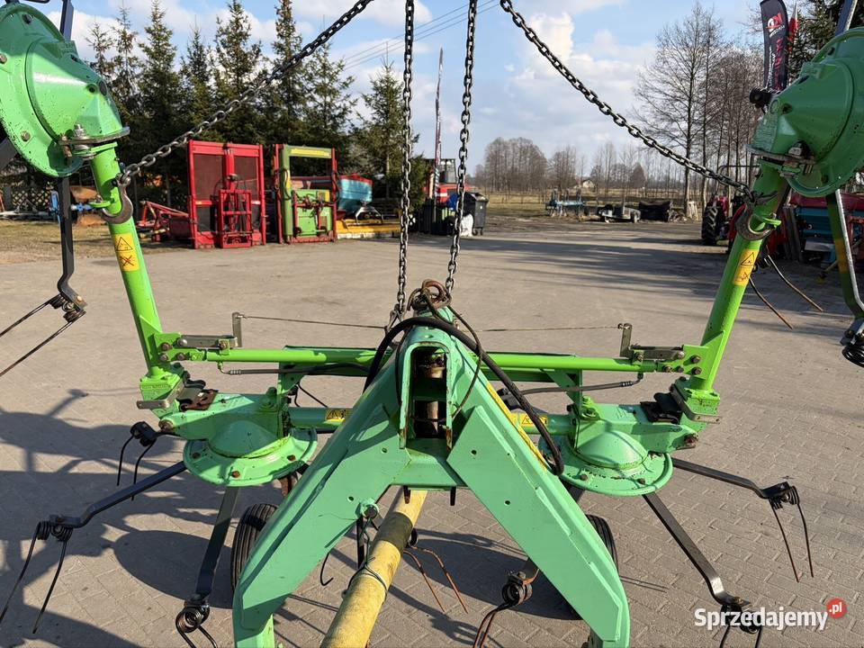 Przetrząsarka 4 karuzelowa DeutzFahr KH 352 Myszyniec sprzedam