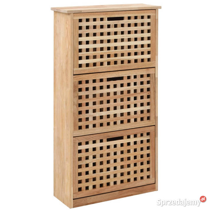 Szafka na buty 55x20x104 lite drewno orzecha Warszawa