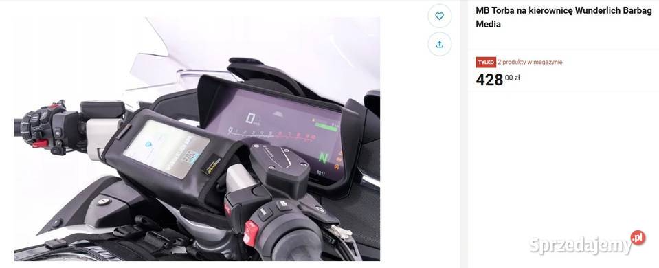 Torba na kierownicę Wunderlich uchwyt na telefon Piaseczno