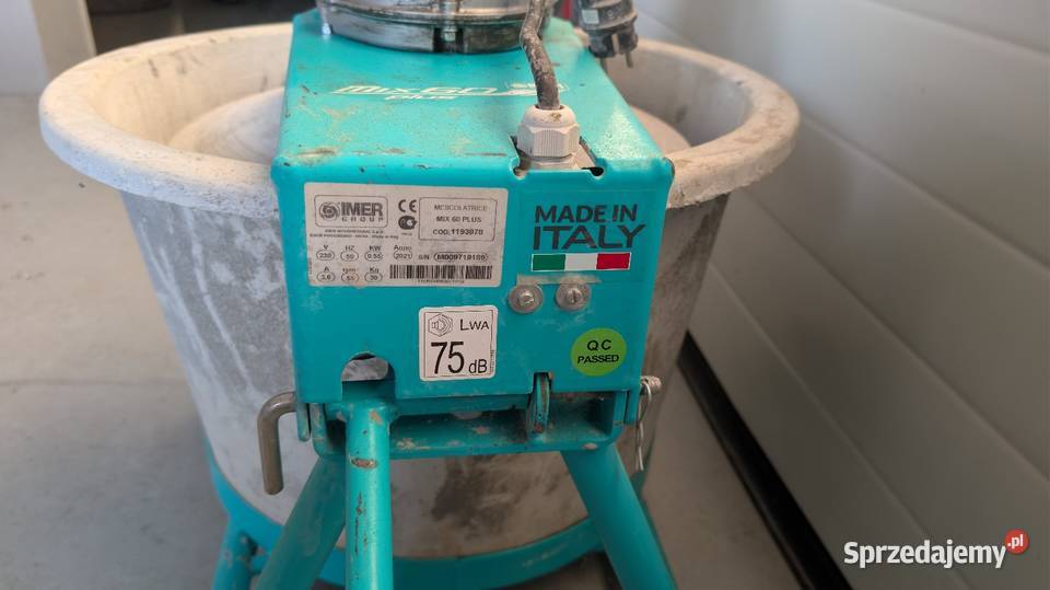 Mieszadło mieszarka do zapraw i kleju Imer Mix Turkowice