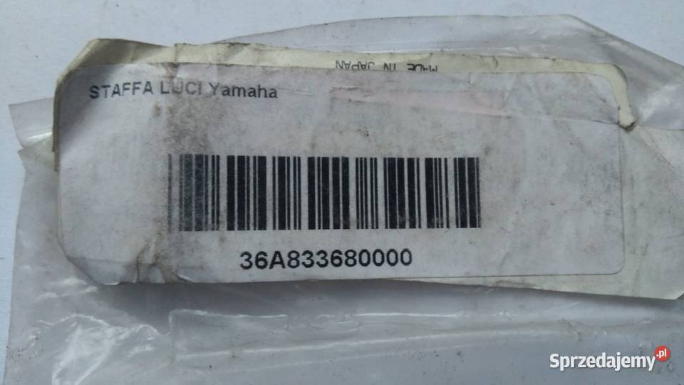 MOCOWANIE KIERUNKOWSKAZU ORGINAŁ YAMAHA TT350 TT Bielsk Podlaski