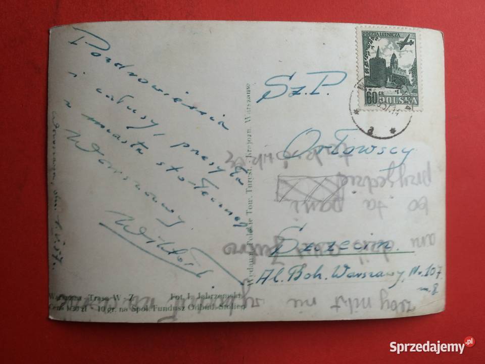 2319 Widokówka Warszawa