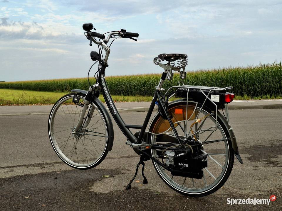 Rower spalinowy Saxonette Luxus EStart Super