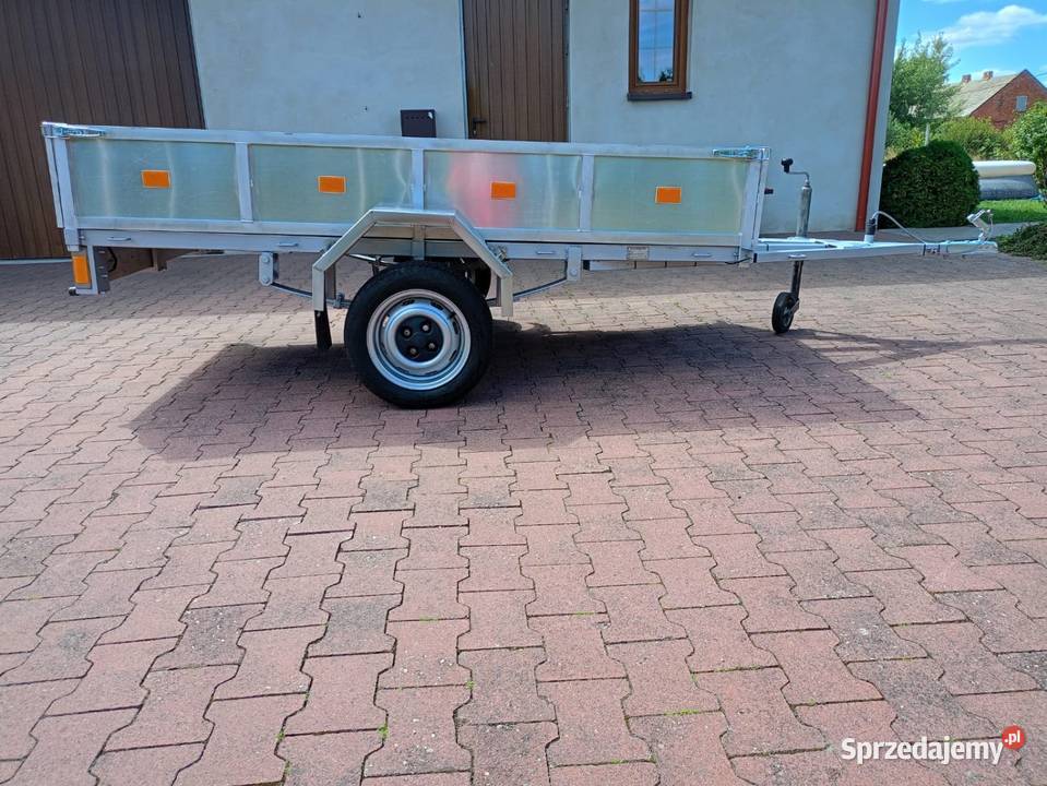 Sprzedam przyczepkę jednoosiową lekką zamienię Do samochodów osobowych Piotrków Trybunalski