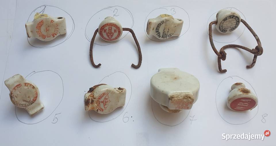 Porcelanka przedmiot kolekcjonerski z dawnych Reszel