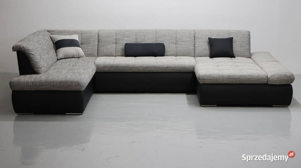 TSC Nowy narożnik U funkcja spania regulowany 350cm Narożniki Poznań