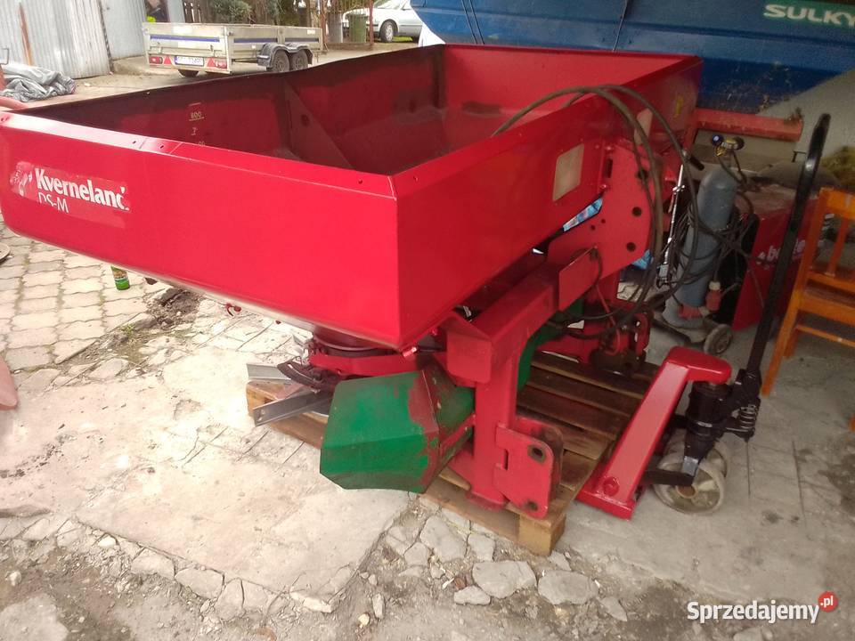 Rozsiewacz 2talerzowy kverneland DsM nieuszkodzony Rozsiewacze nawozów Kończyce Małe
