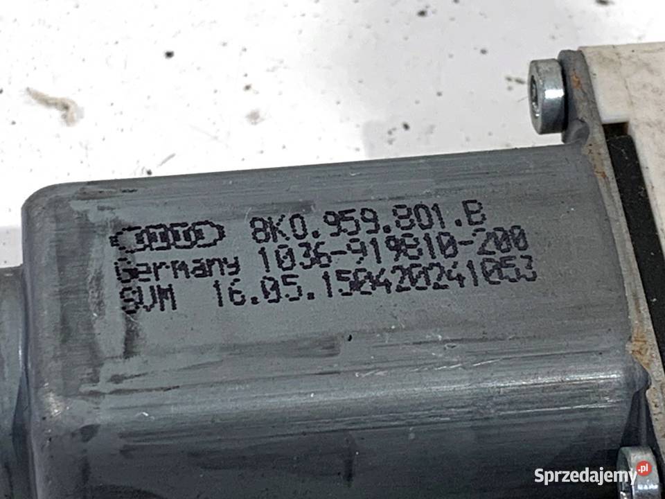 PODNOŚNIK SZYBY LEWY PRZÓD AUDI A7 4G 4G8837461B