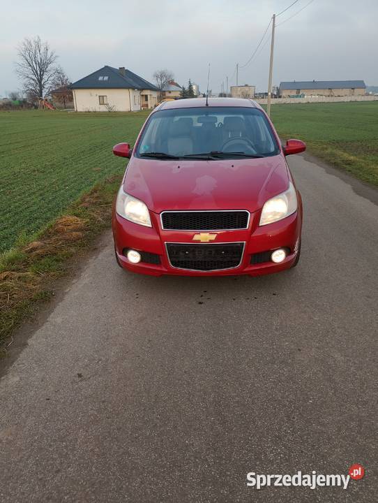 Chevrolet Aveo 2009r 101500km Janowiec Wielkopolski