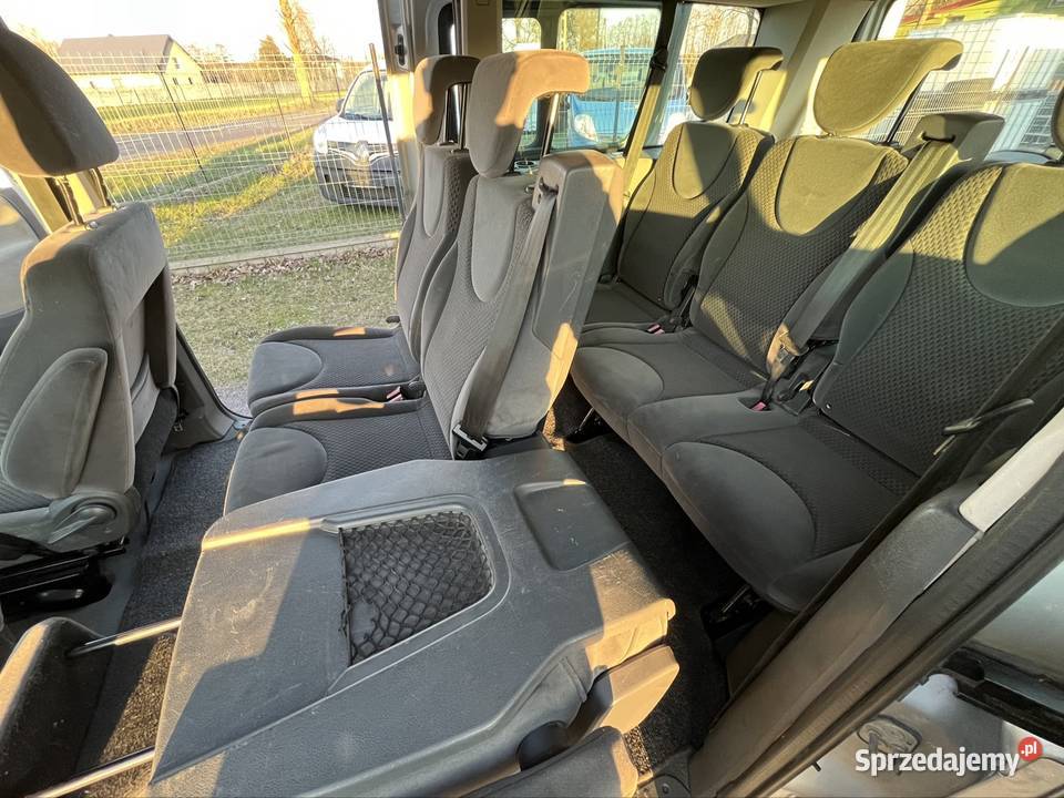 Fiat Scudo Long 9 osób 2x Klima 2x drzwi suwane manualna Poddębice