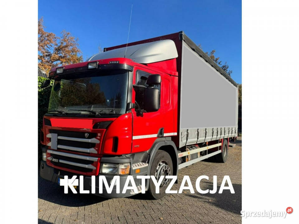 Scania P250 Euro 6 sypialna firanka wys260 winda Samochody ciężarowe Góra Kalwaria sprzedam