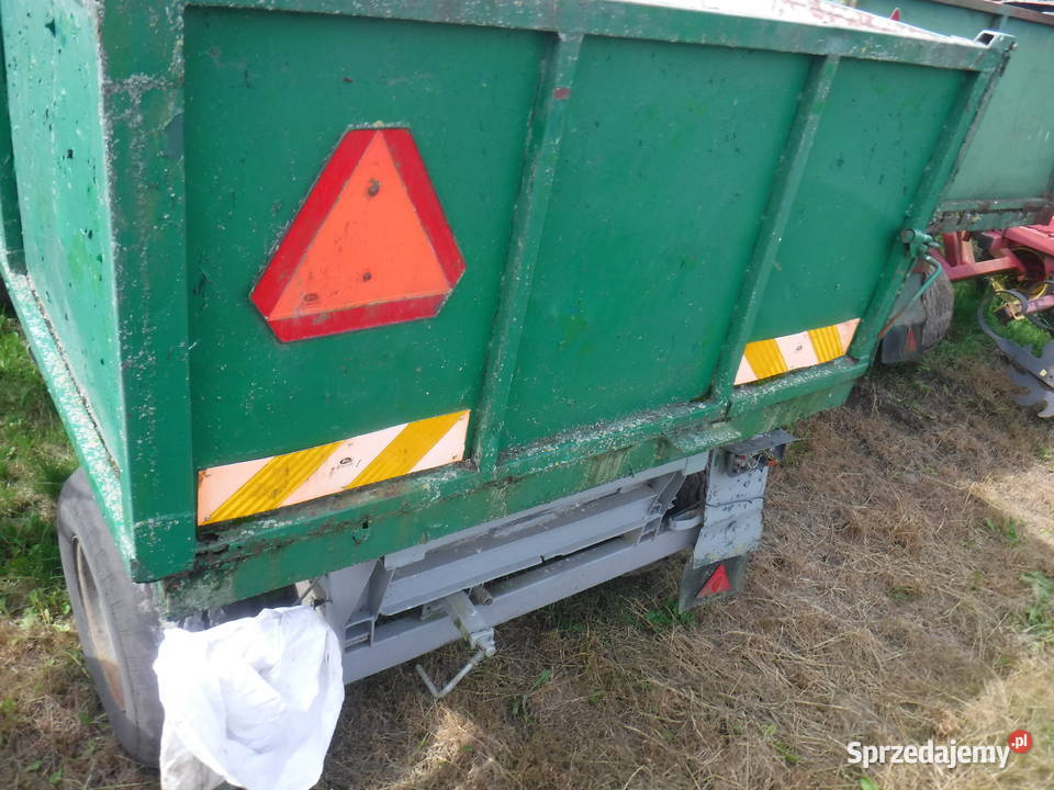 Przyczepa wywrotka 6 t czeska 2 Rolnictwo Tychowo