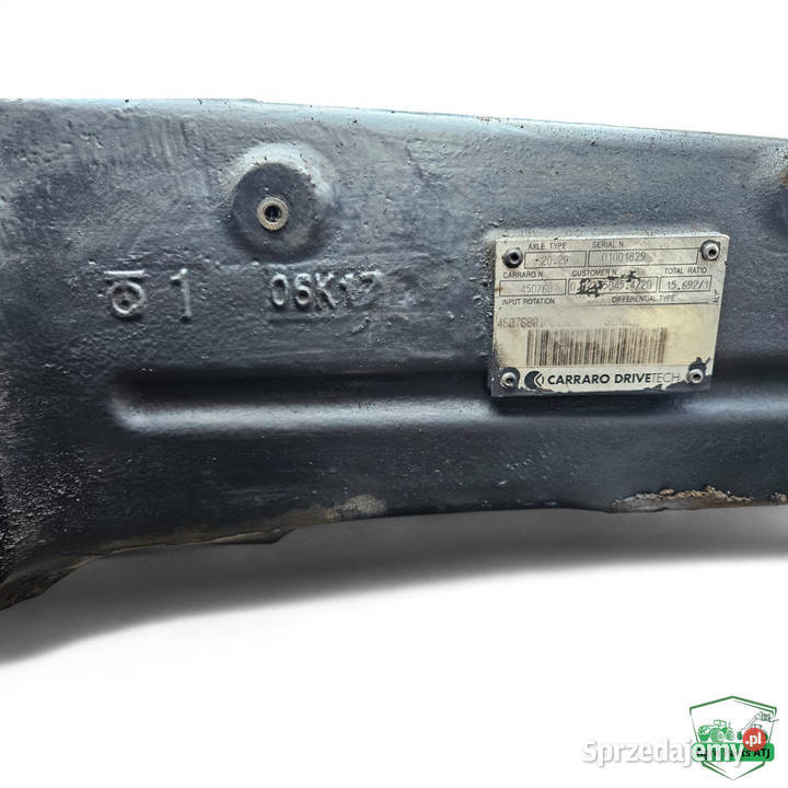 Przednia Oś 381492 Carraro 2029 DeutzFahr Ciechanowiec