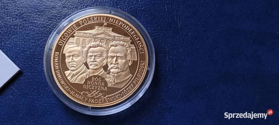 Stare monety Medal Ojcowie Polskiej Lesko