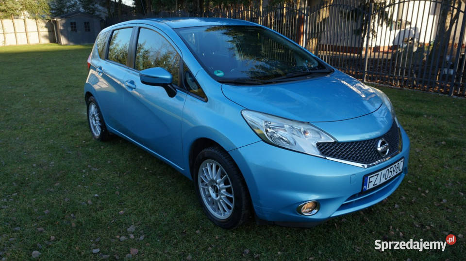 Nissan Note piękny Gwarancja II 2013 4/5 Note Zielona Góra