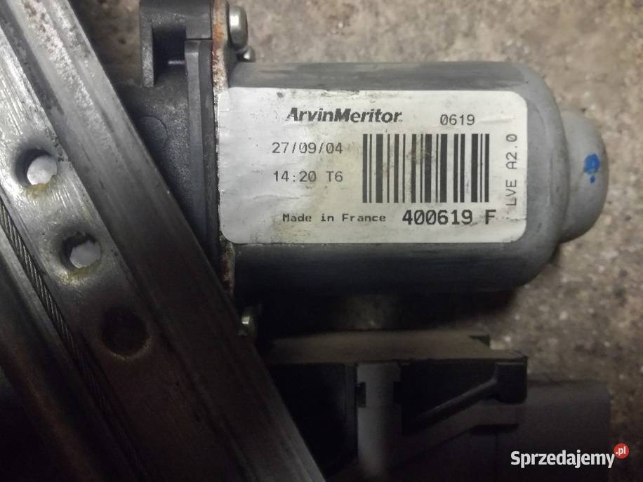 mechanizm opuszczania szyby citroen c3 Mieleszyn