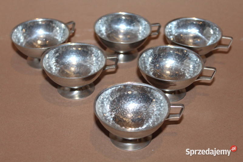 Komplet filiżanek z cyny 1265 FiaF Szczecin