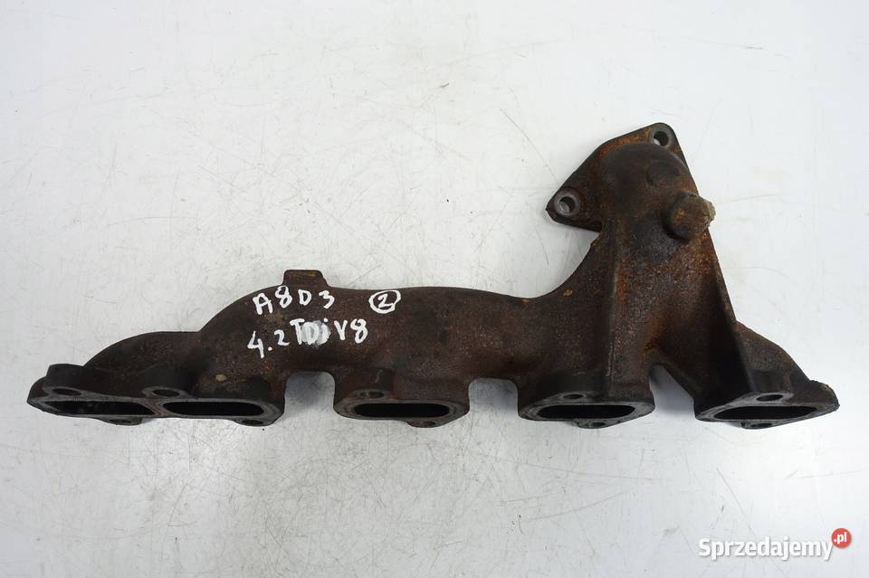 Audi A8 D3 42 TDI V8 KOLEKTOR WYDECHOWY Rudka