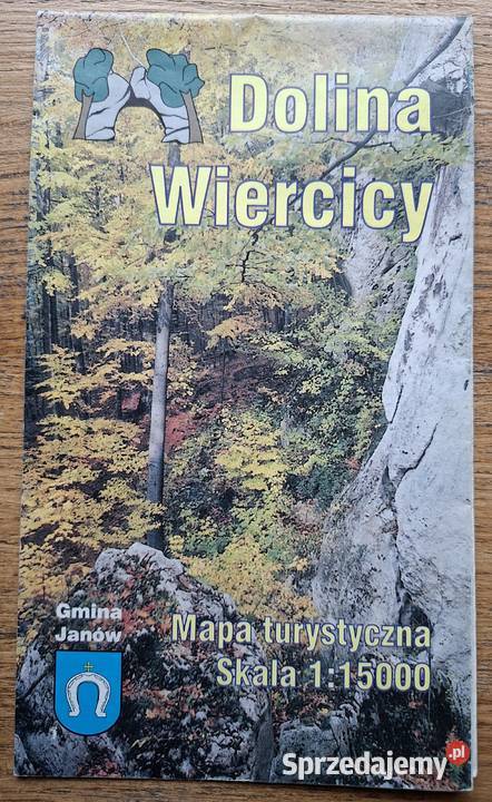 Doliny Wiercicy 1 15 000 mapa turystyczna Gmina Kraków