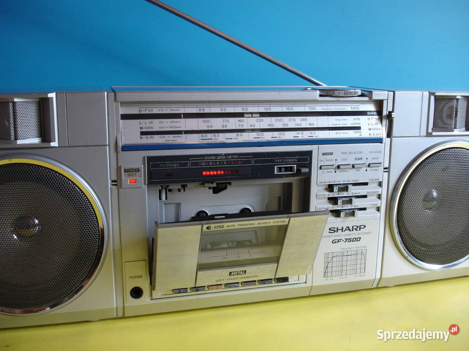 Radiomagnetofon SHARP GF7500
