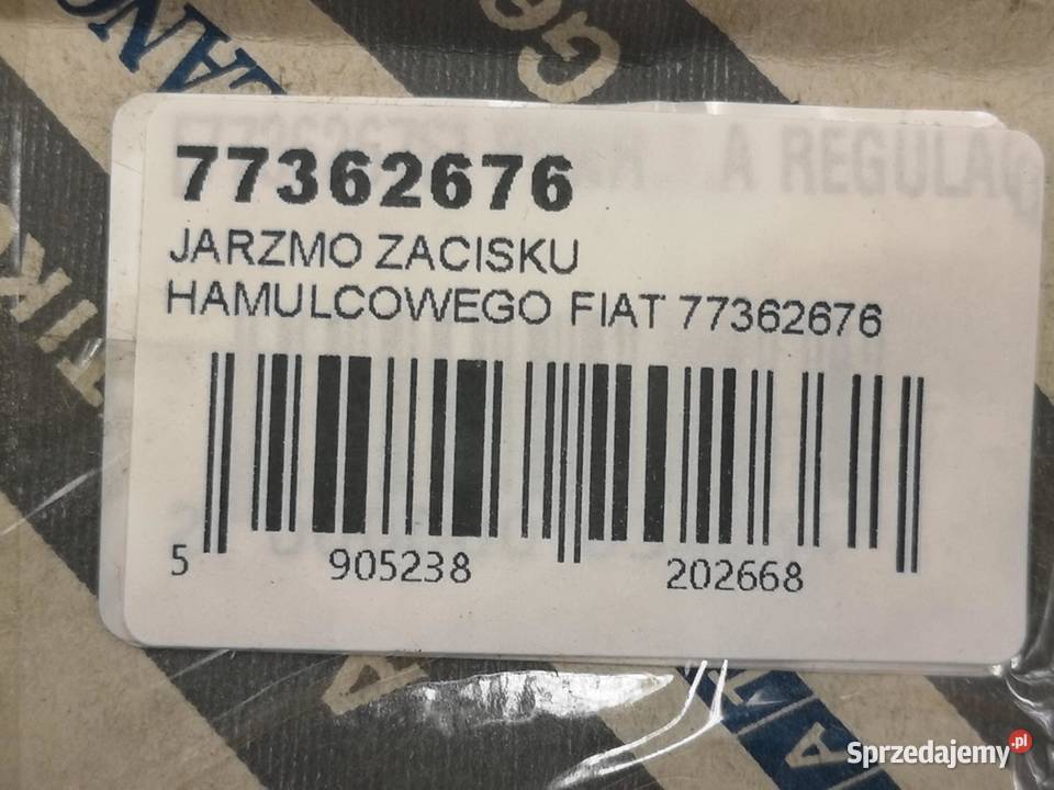 ZACISK HAMULCA ALFA ROMEO GT 20032010 NOWY lubelskie sprzedam