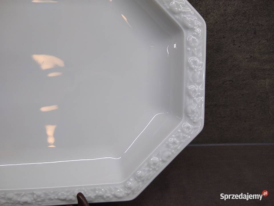 Duży półmisek Rosenthal Biała Maria 38 Kalisz