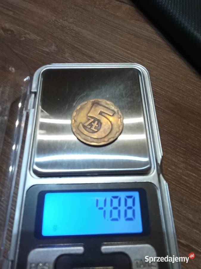 Sprzedam monete 5 zloty 1975 r proba