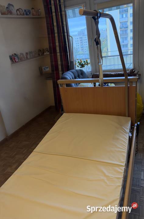 Łóżko rehabilitacyjne 4 funkcje najbardziej Warszawa sprzedam