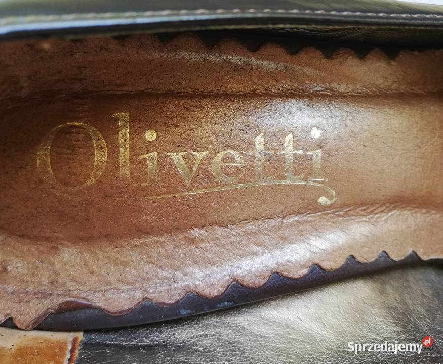 czółenka Olivetti r 375 dł wkładki 245 skóra Zakole-Wiktorowo