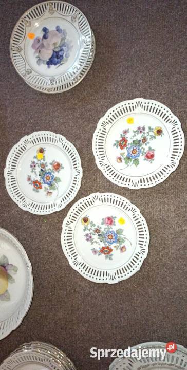Talerzyki Kwiaty Ażurowe Gdańsk sprzedam