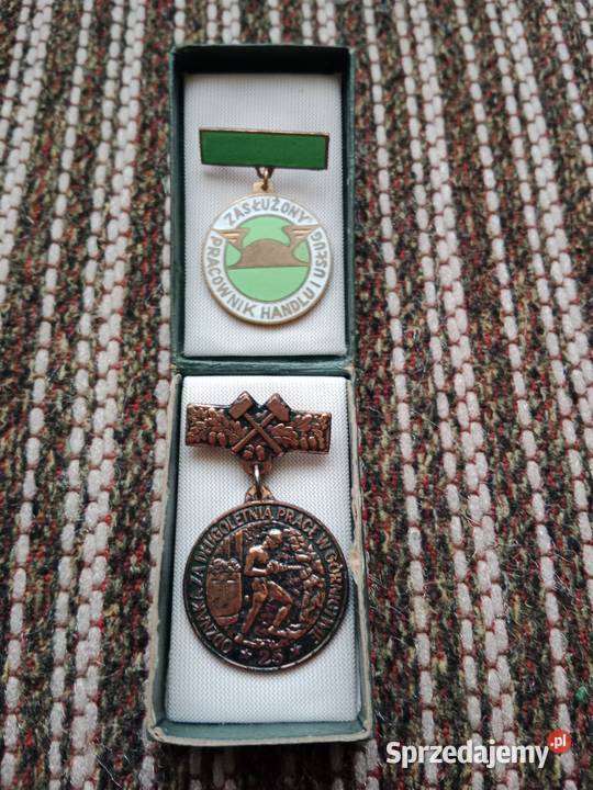 Zestaw Kolekcjonerskich Odznak Górnictwo 25 lat Ruda Śląska