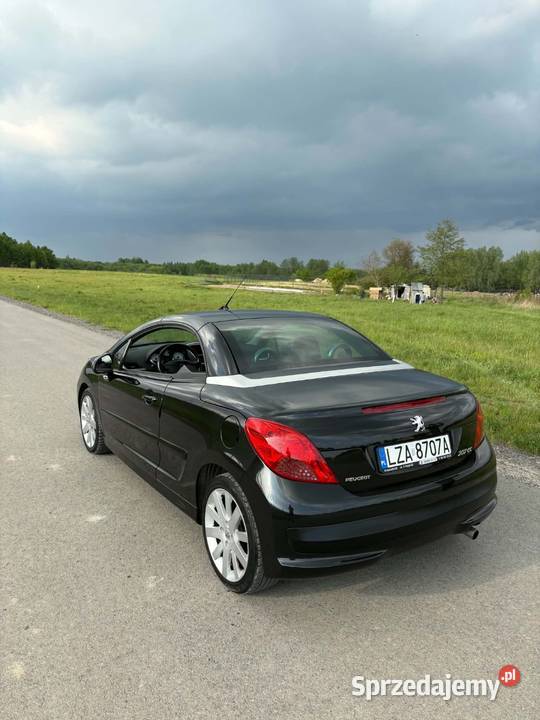 PEUGEOT 207 CC 2007r 16 Ben 150 CABRIO TWARDY benzyna Tomaszów Lubelski