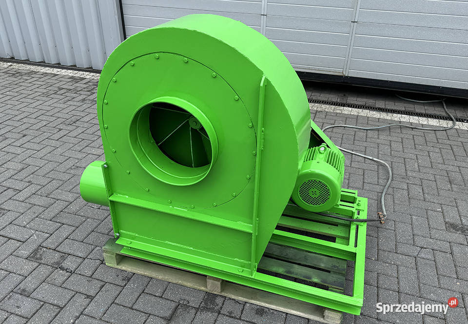 Wentylator TYWENT do odciągu trocin wyciąg 75kW Sierakowska Huta sprzedam