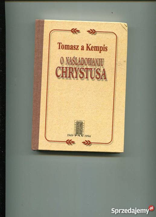 O naśladowaniu Chrystusa Szczecin