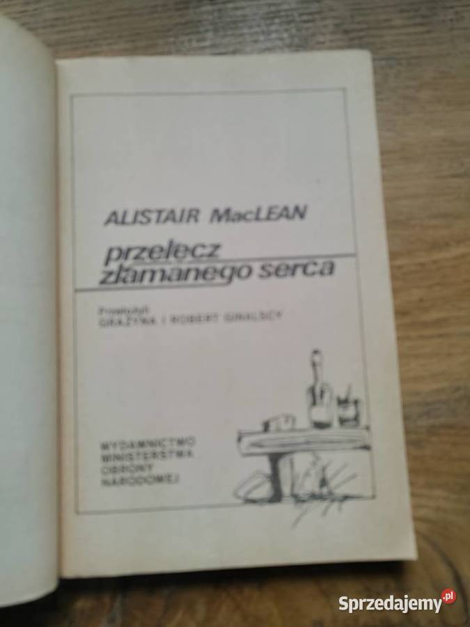 Przełęcz złamanego serca Alistair MacLean małopolskie Kraków