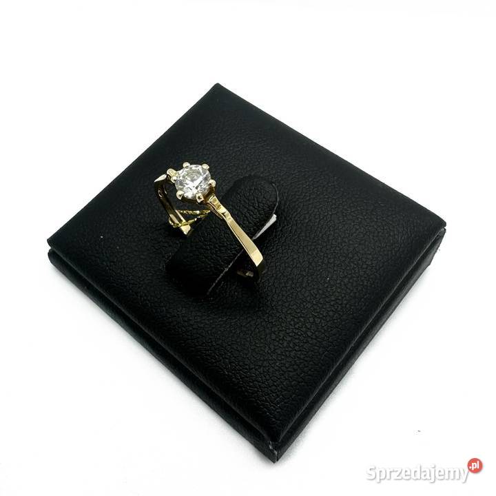 Złoty Pierścionek pr 585 128g R15