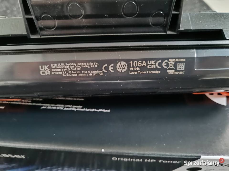 Oryginalny pusty toner HP 106A pusty Drukarki i skanery