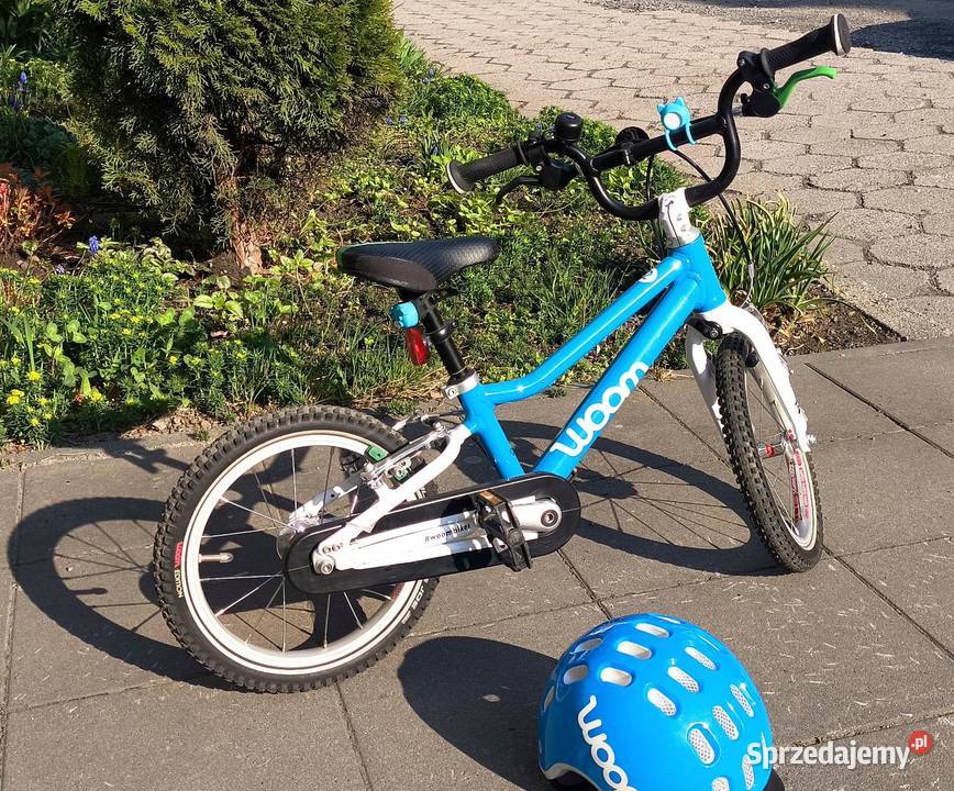 Rowerek WOOM 2 niebieski Stan KASK i Akcesoria dolnośląskie Kłodzko