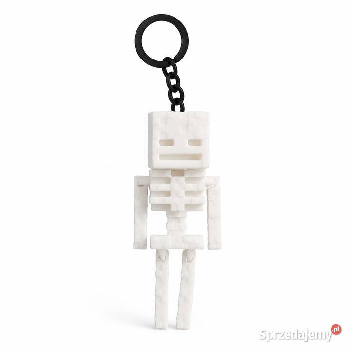 Brelok szkielet MC 3D ruchomy FLEXI pixelowy Sieradz