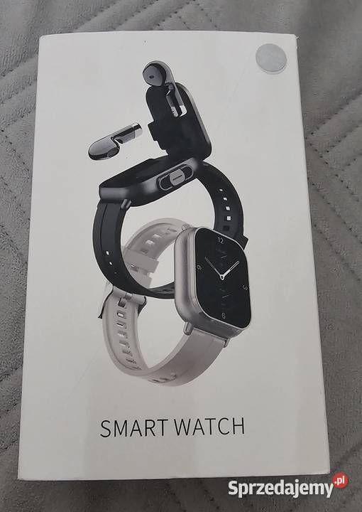 Inteligentny zegarek 2 w 1 ze słuchawkami małopolskie Brzesko