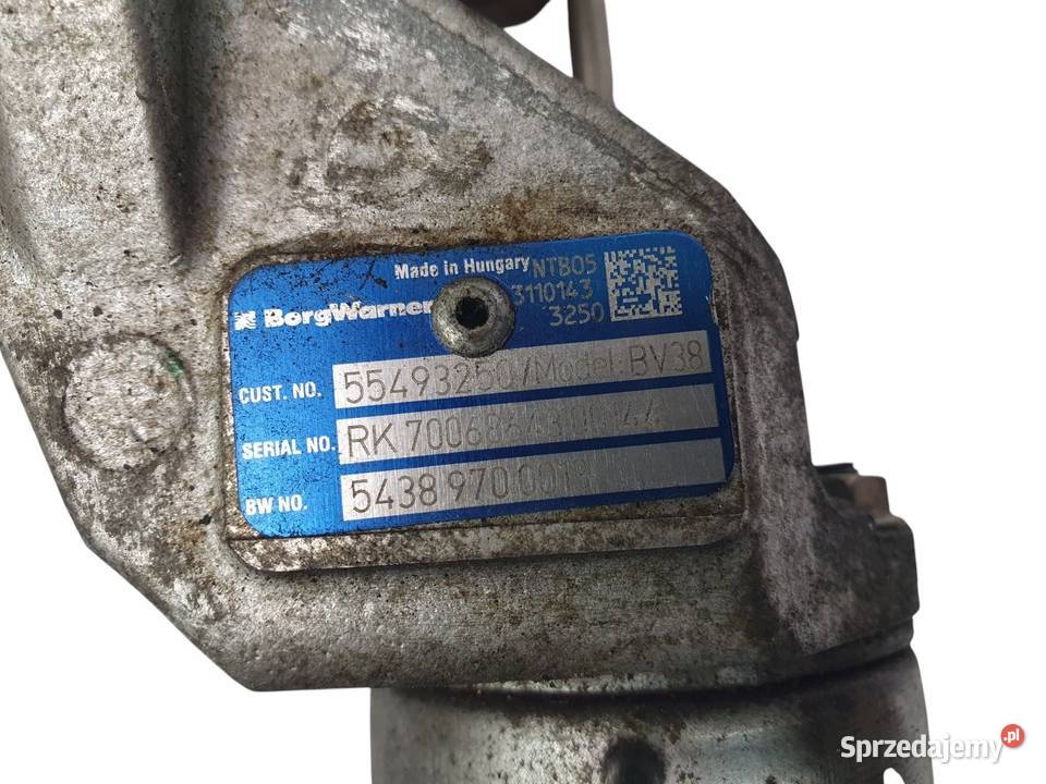 TURBOSPRĘŻARKA Opel Astra K Mokka 16 CDTI turbo Chełm