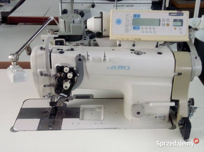 Dwuigłówka JUKI LH 31887 Puler Servo 230V Pfaff Produkcja dolnośląskie Wałbrzych