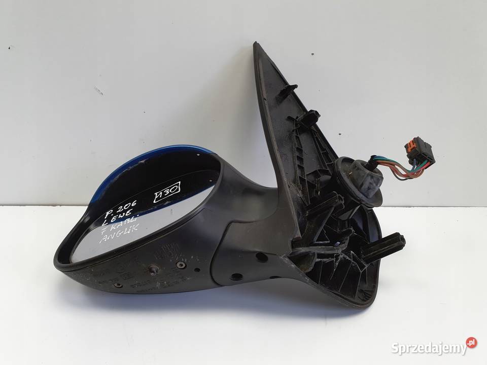 LUSTERKO Peugeot 206 9809r LEWE KIEROWCY 7 kabli lubelskie Rudka sprzedam